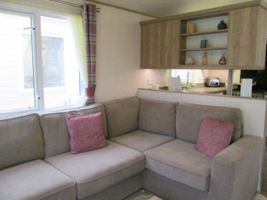 ABI St David static caravan Lounge Corner Seating