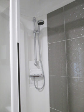 ABI St David static caravan Shower Detail