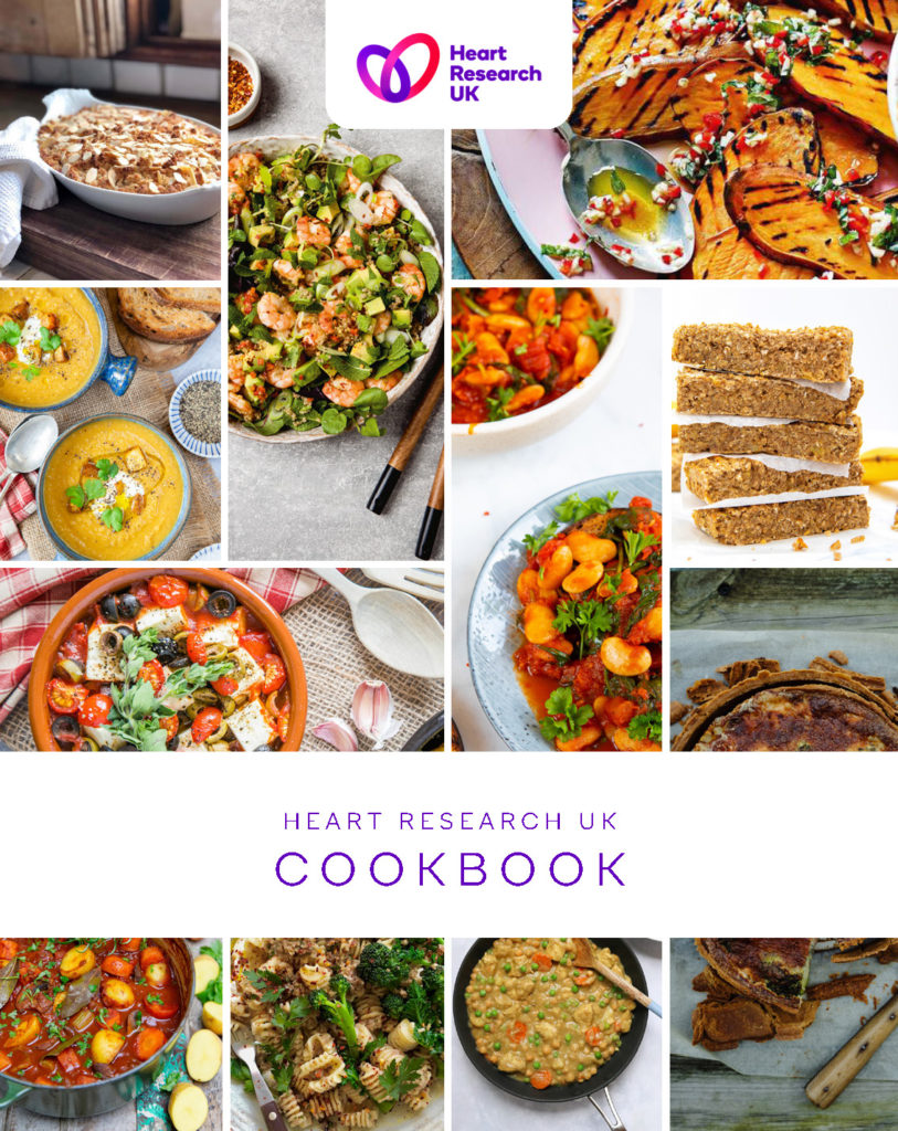 Heart Research UK charity cookbook
