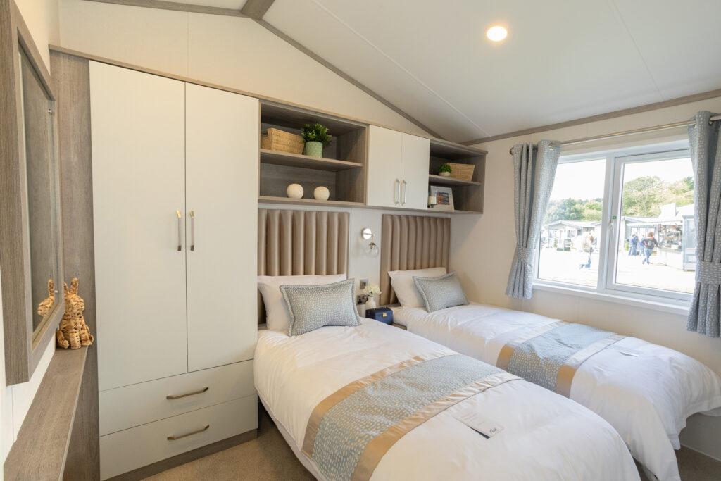 2025 Regal Clifton holiday lodge twin bedroom