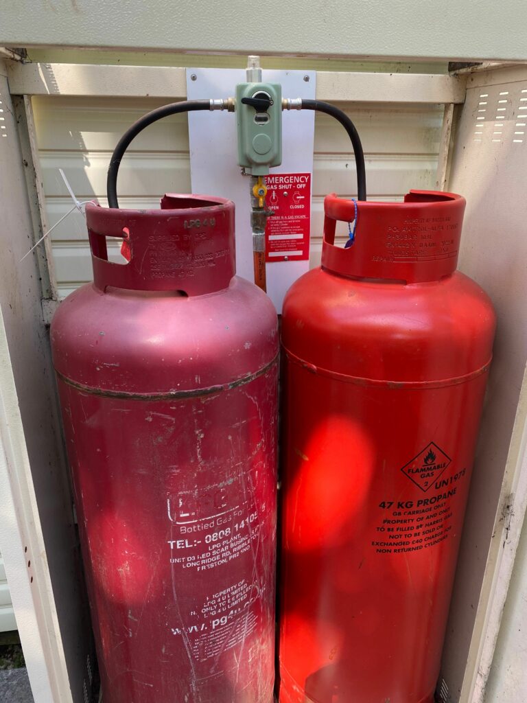 gas cylinders