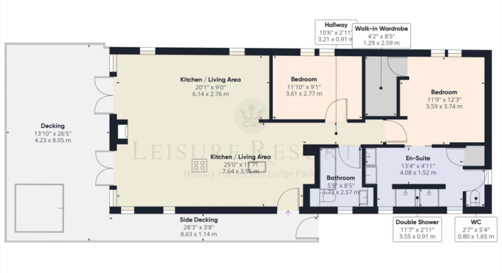 2025 Prestige Tempest lodge floorplan