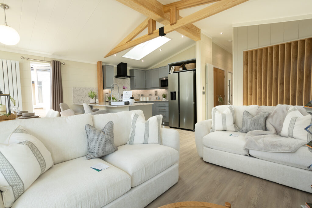 2025 Wessex Contemporary holiday lodge interior
